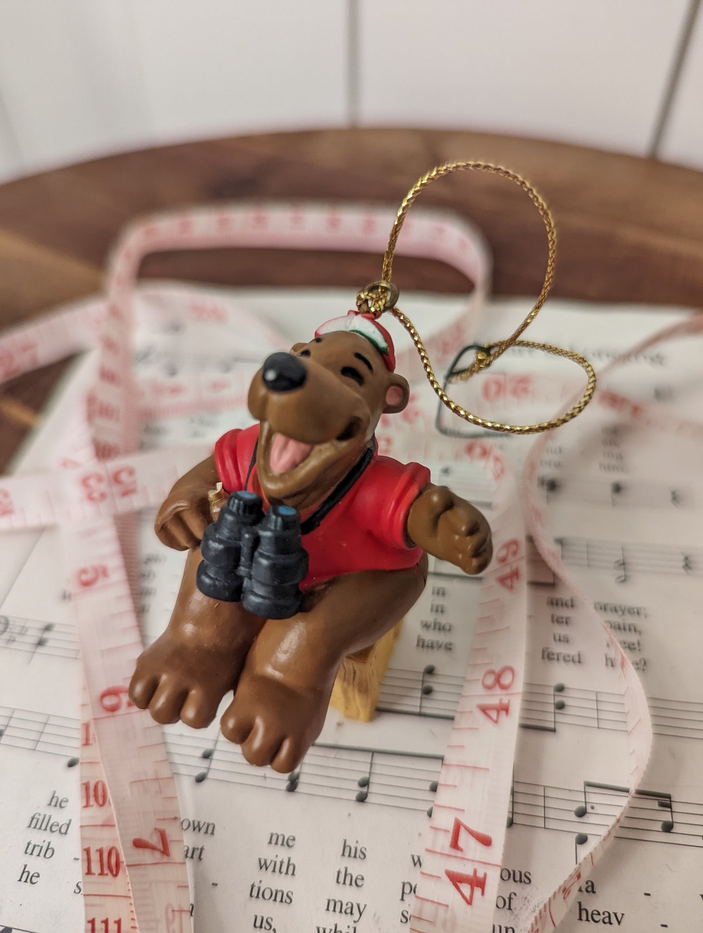 Vintage Bear Ornament