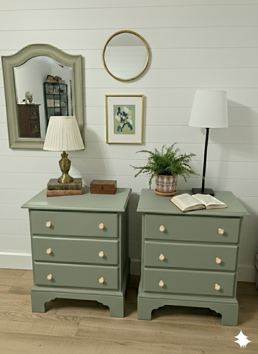 Lexington Nightstands **Reserved**(Custom color still available for these nightstands) pickup at University Pickers Huntsville AL