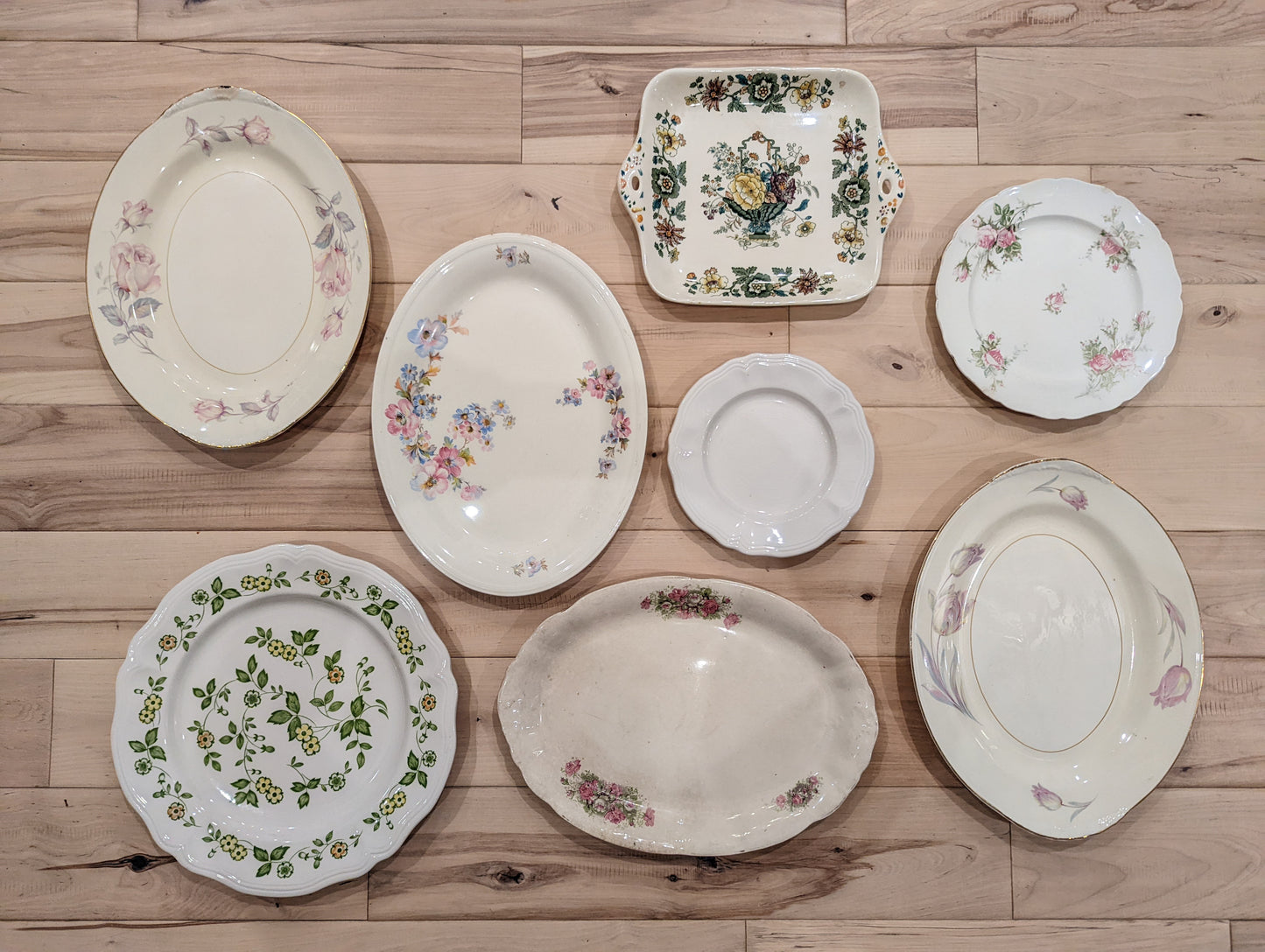 Floral Plate Wall Collection