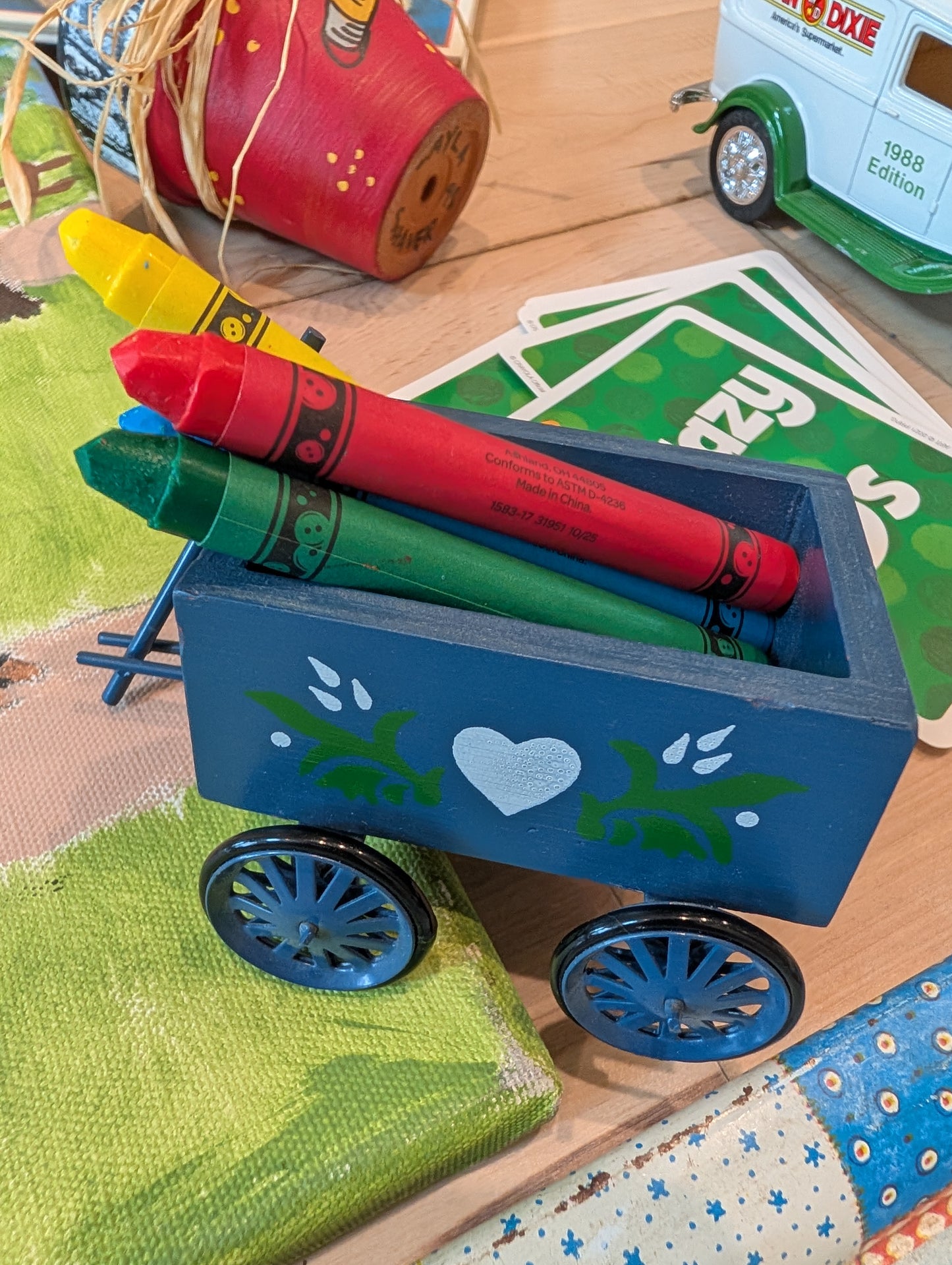 Little Blue Wagon