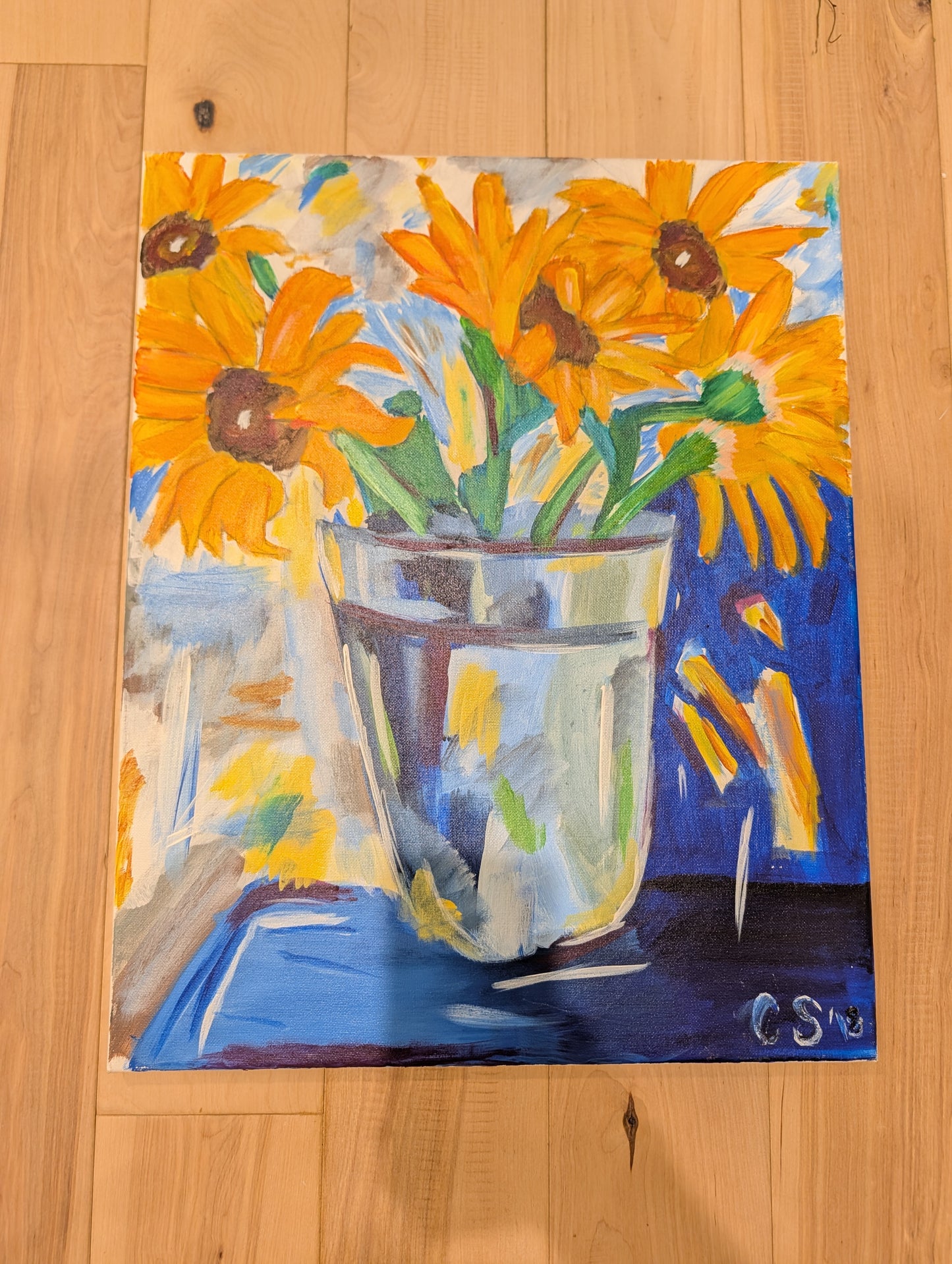 Sunflower Canvas Painting