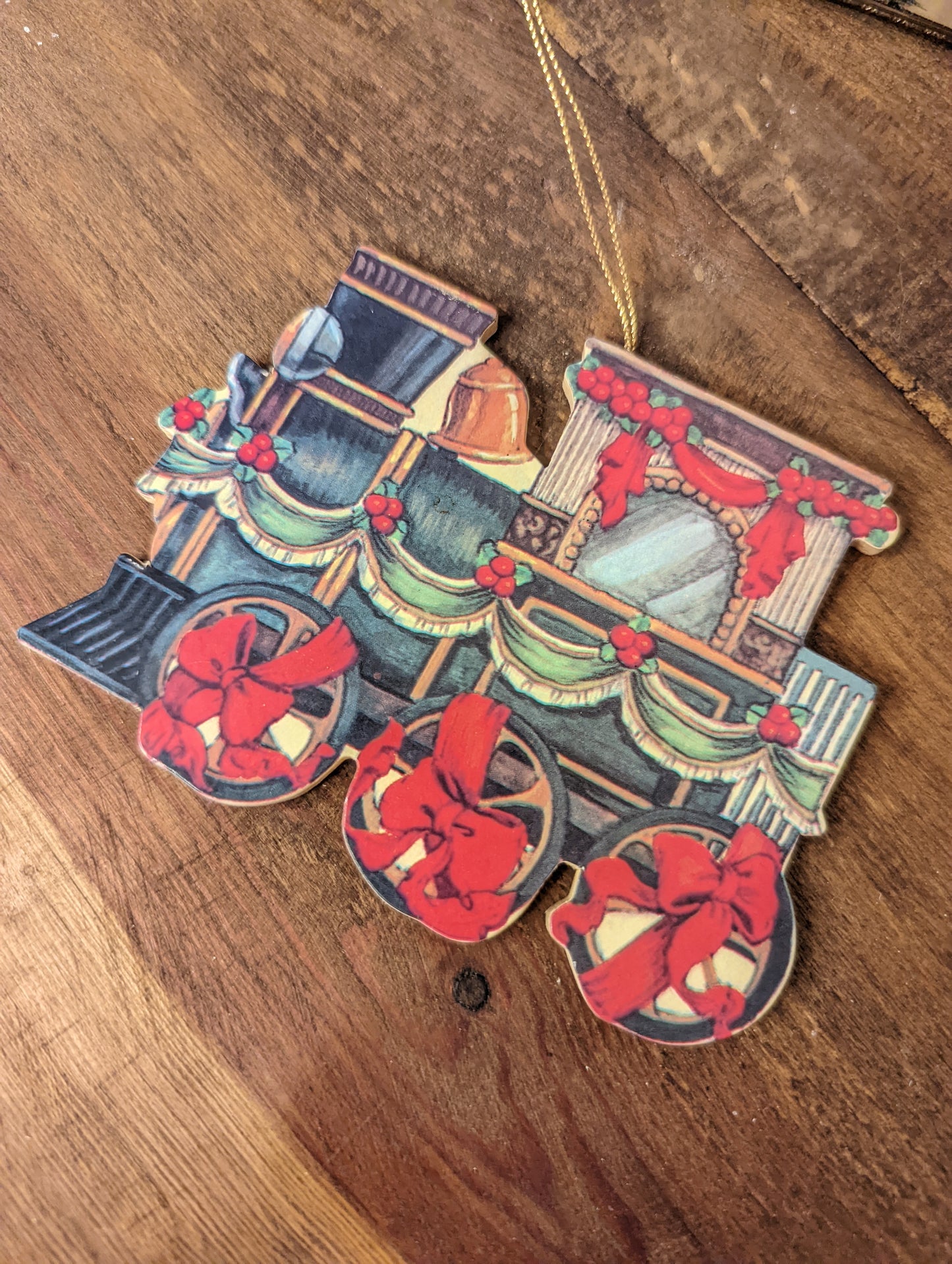 Christmas Train Ornament