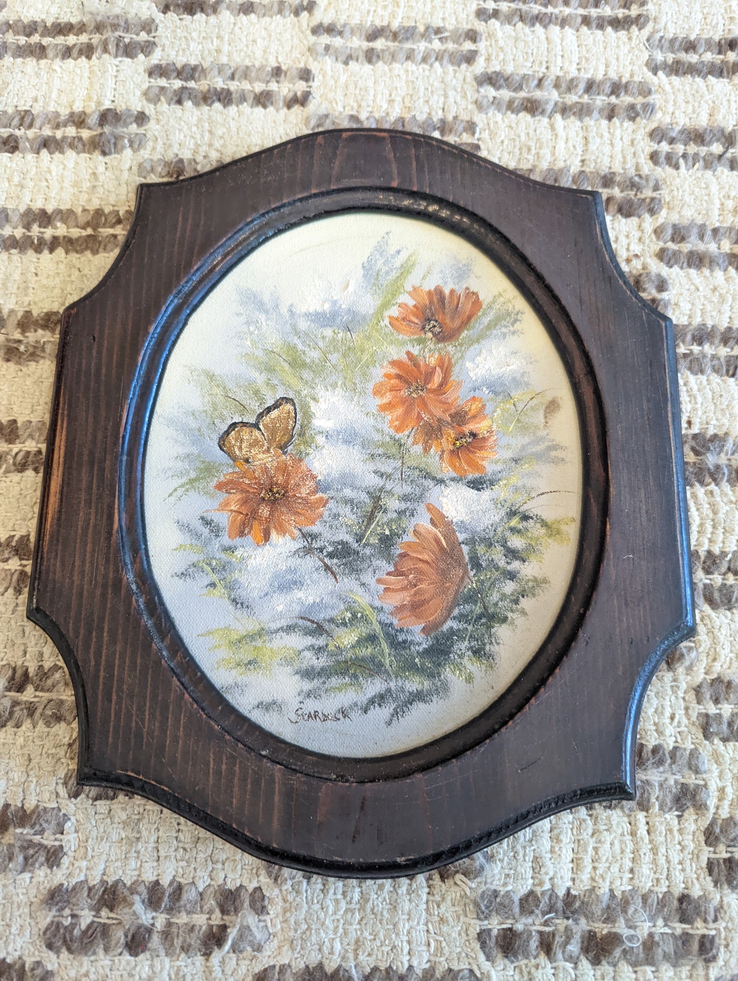 Painted Print in Wood Frame (8x10)