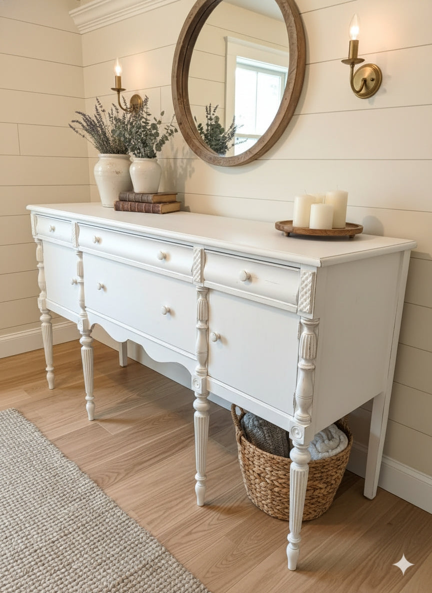 Hepplewhite buffet **Coming Soon**(Custom color still available for this buffet) pickup at University Pickers Huntsville AL