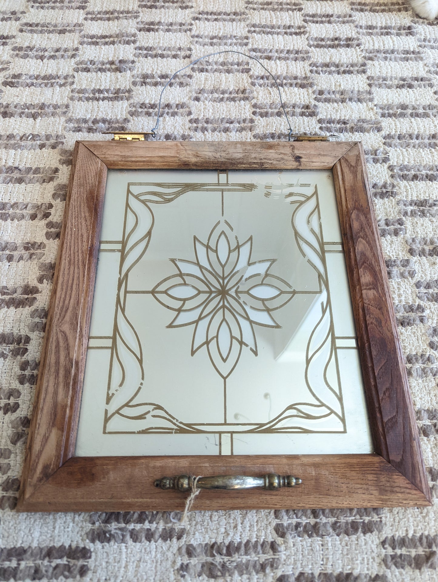 Hanging Mirror Door Art