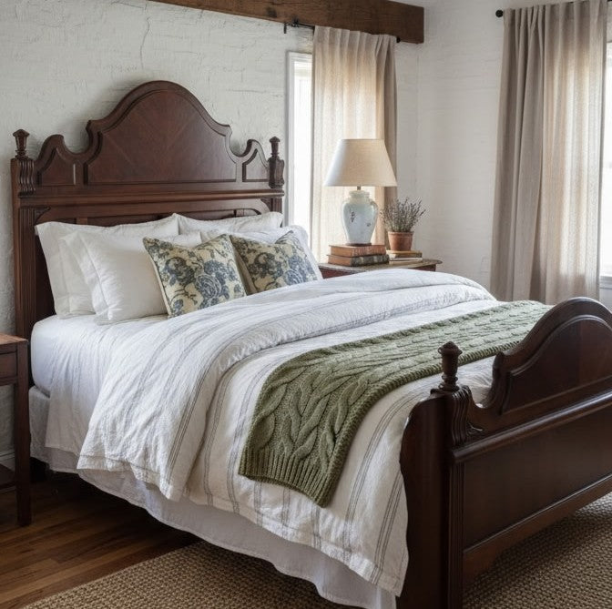 Traditional Colonial Queen Bed Frame **Coming Soon**(Custom color still available for this Queen Bed Frame) pickup at University Pickers Huntsville AL