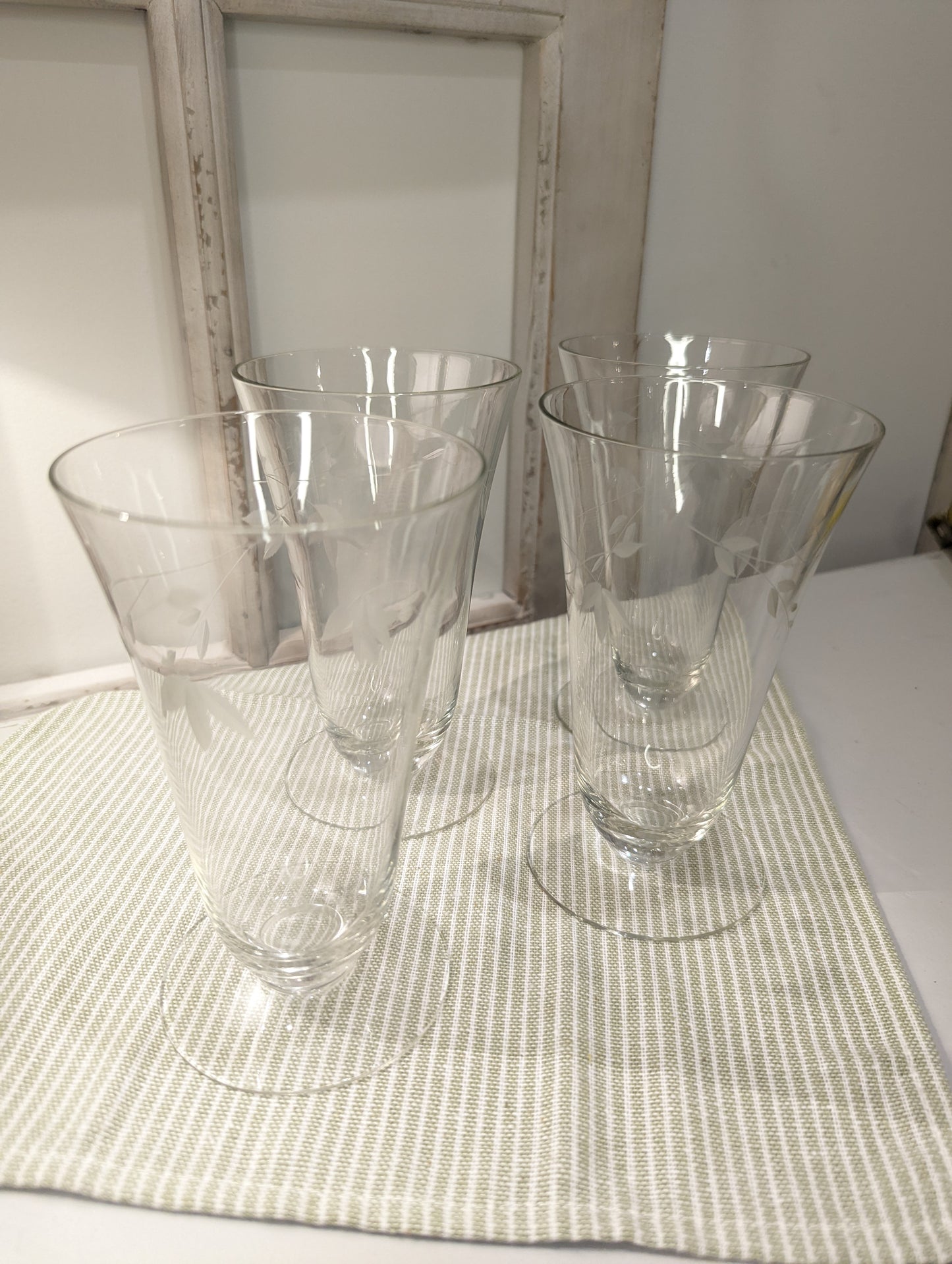 Princess House Pilsner Glasses