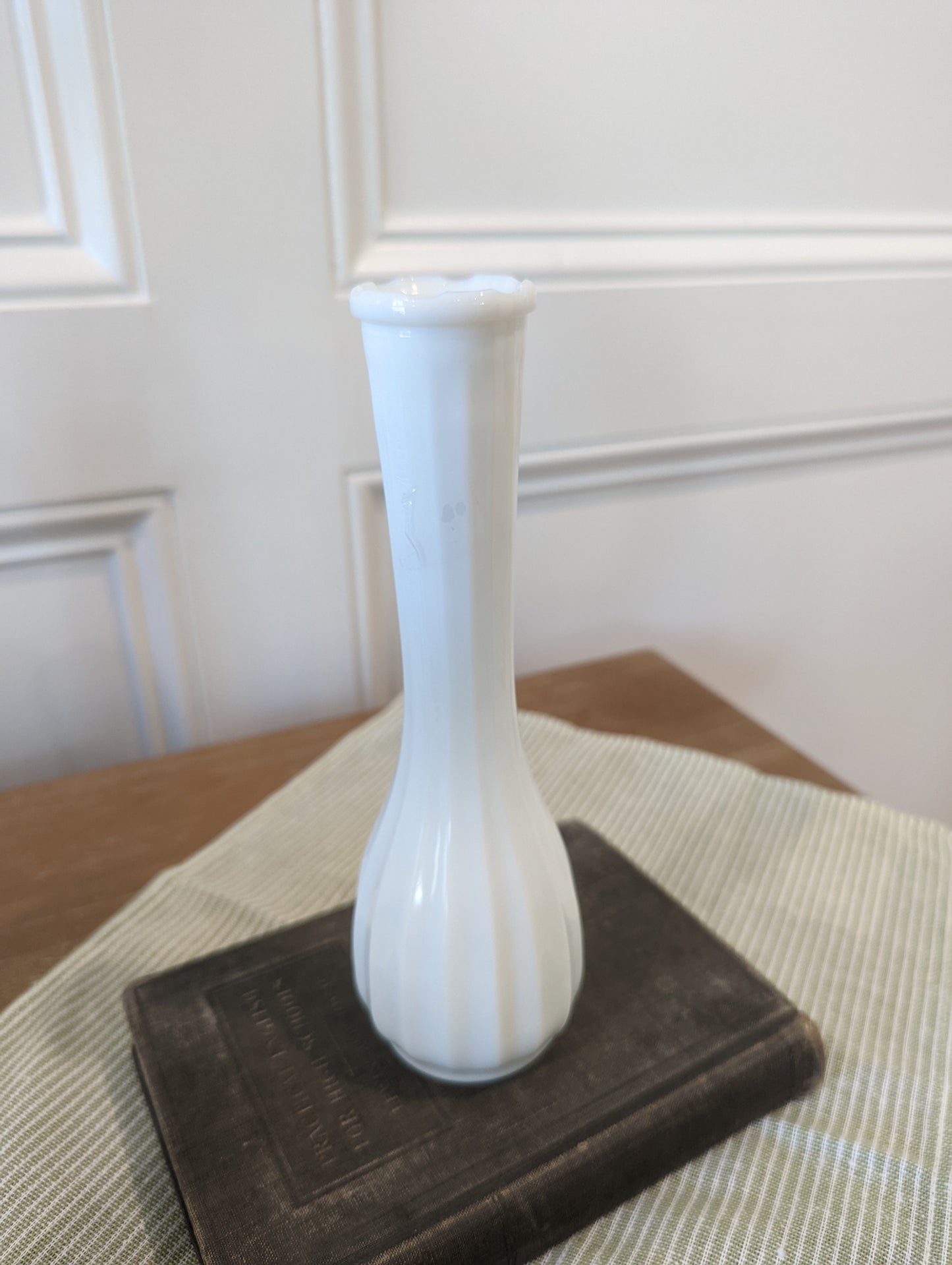 Milk Glass Vase