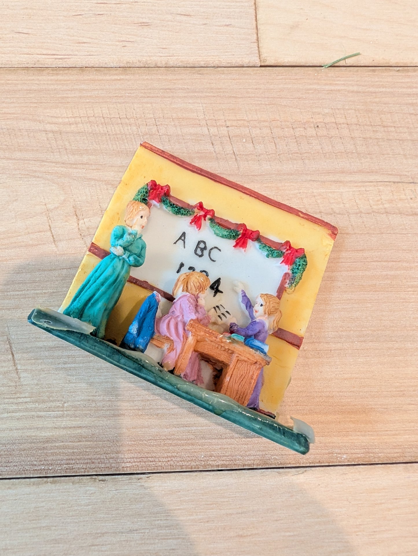 🏫 Vintage "School Days" Teacher & Students Figurine – Rare Collectible!