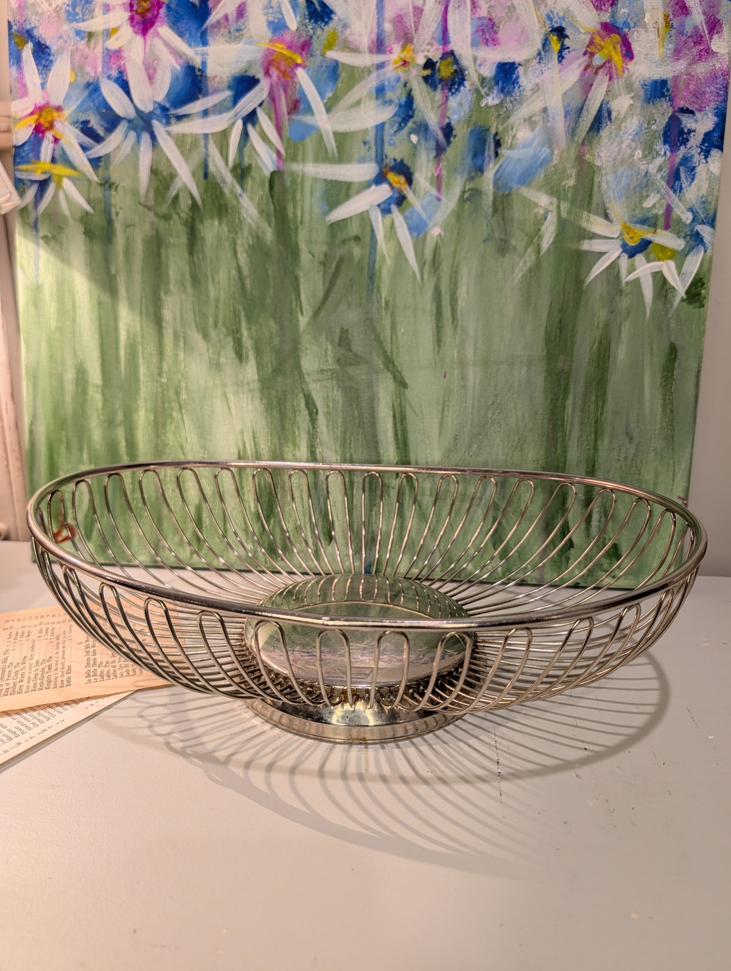 Silver Wire Bowl