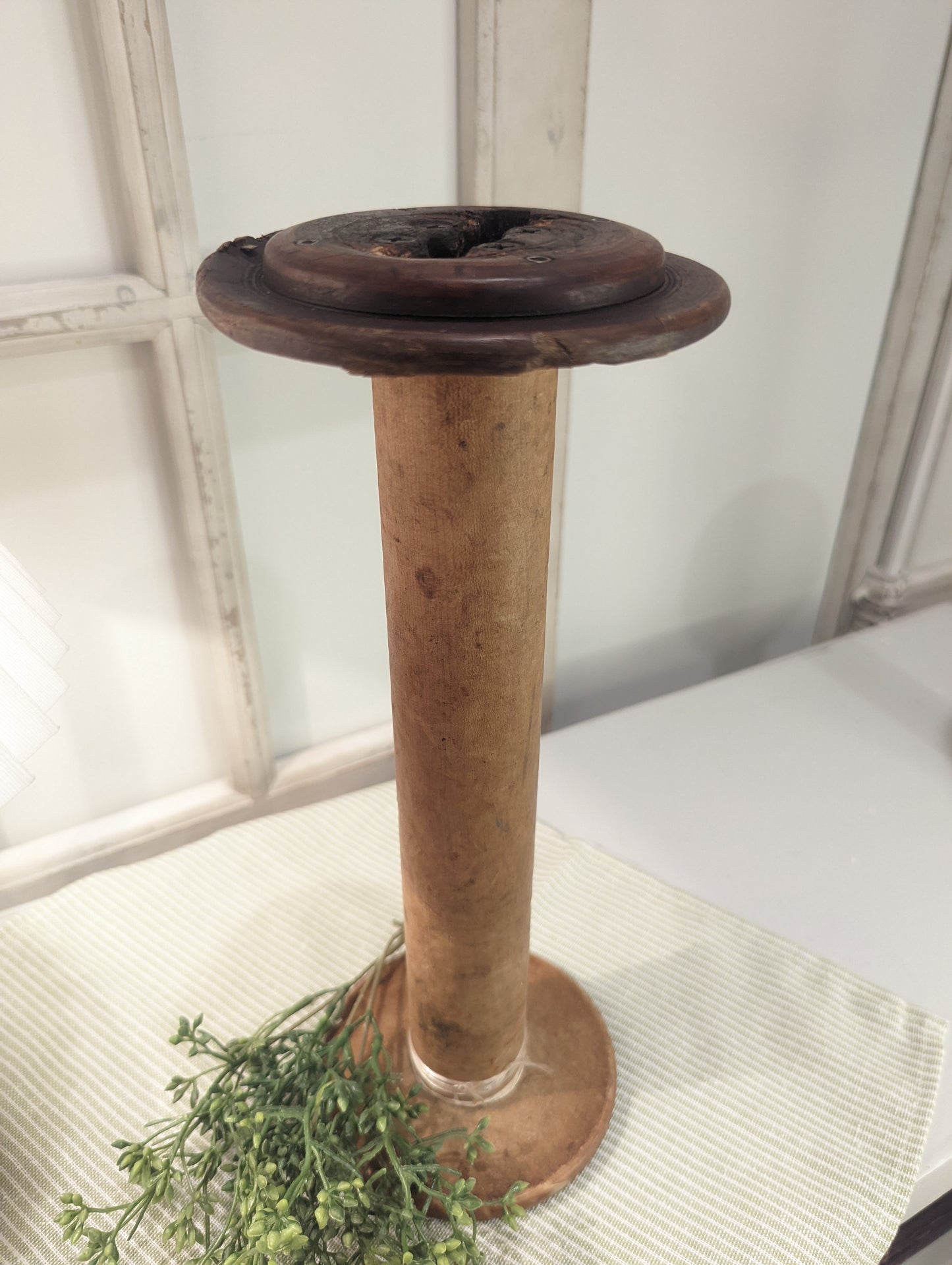 Vintage Wood Thread Spool 🧵