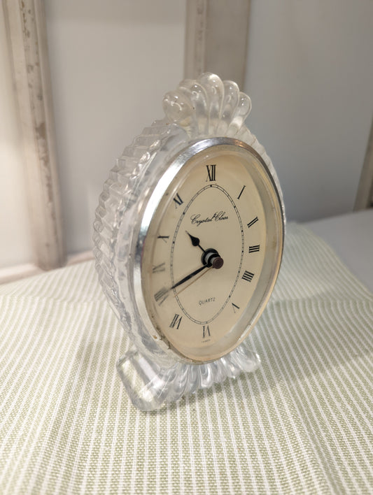 Glass Table Clock