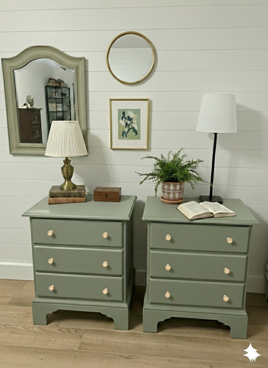 Lexington Nightstands **Reserved**(Custom color still available for these nightstands) pickup at University Pickers Huntsville AL