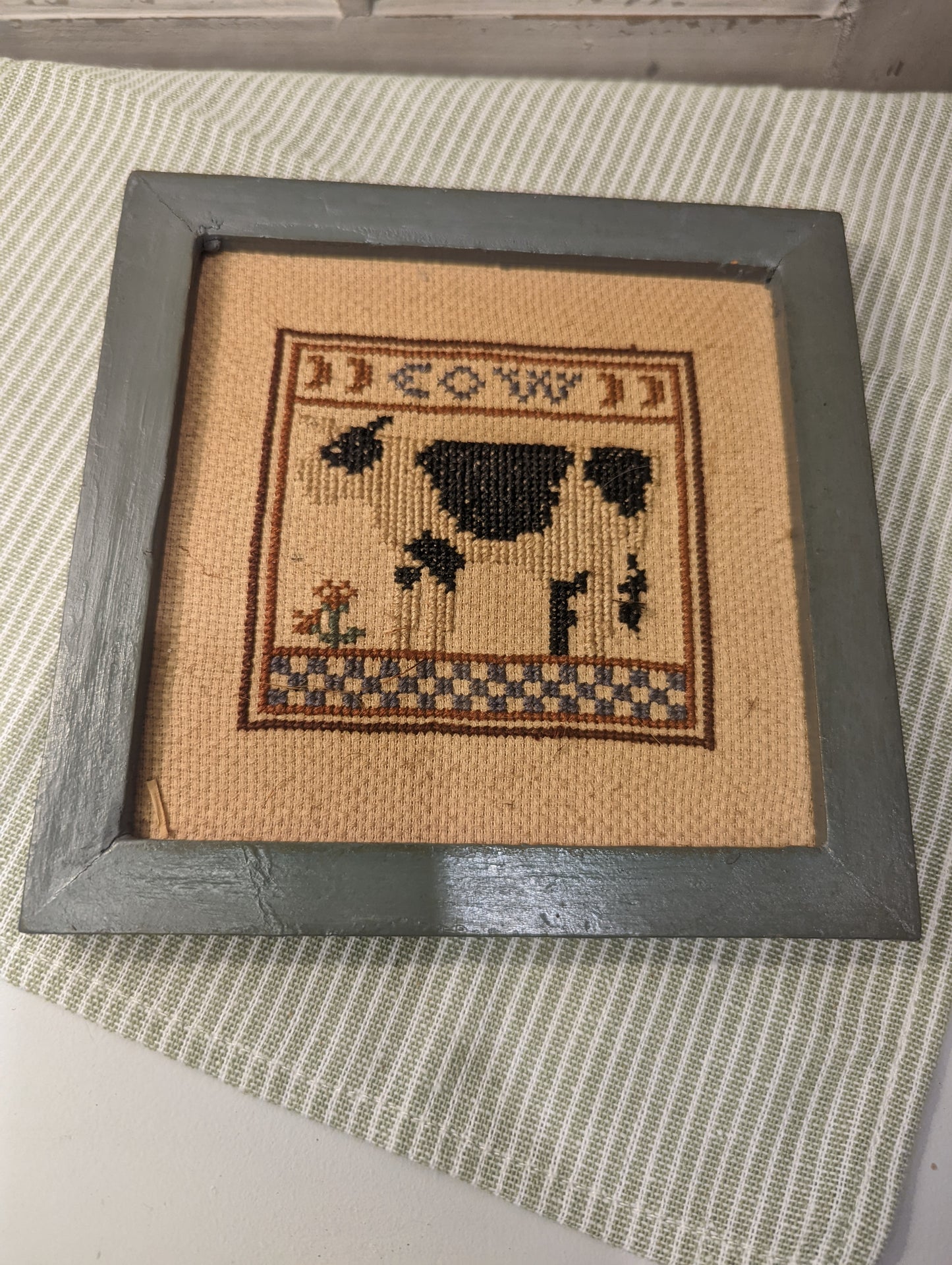 Cow Cross Stitch