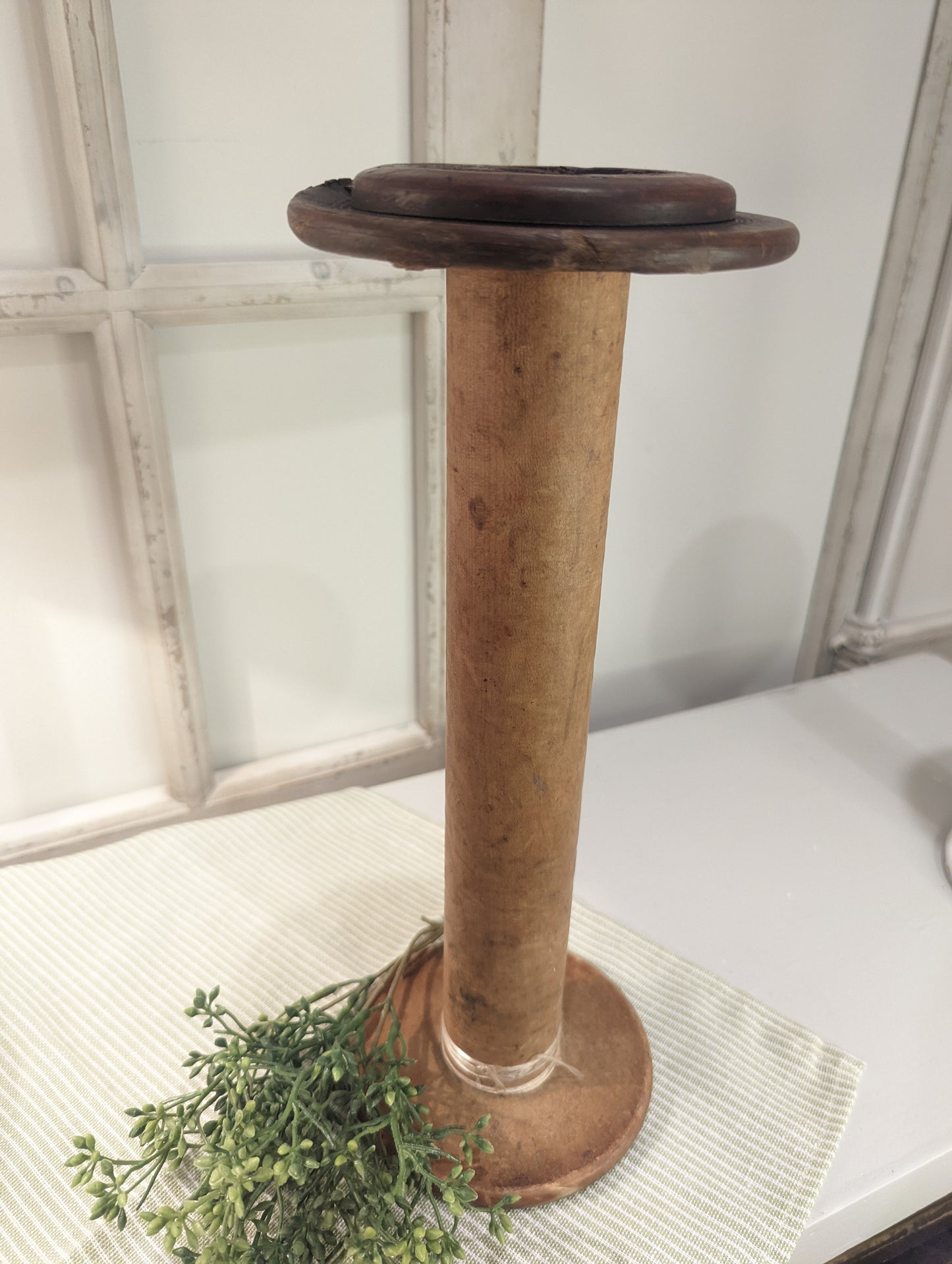 Vintage Wood Thread Spool 🧵