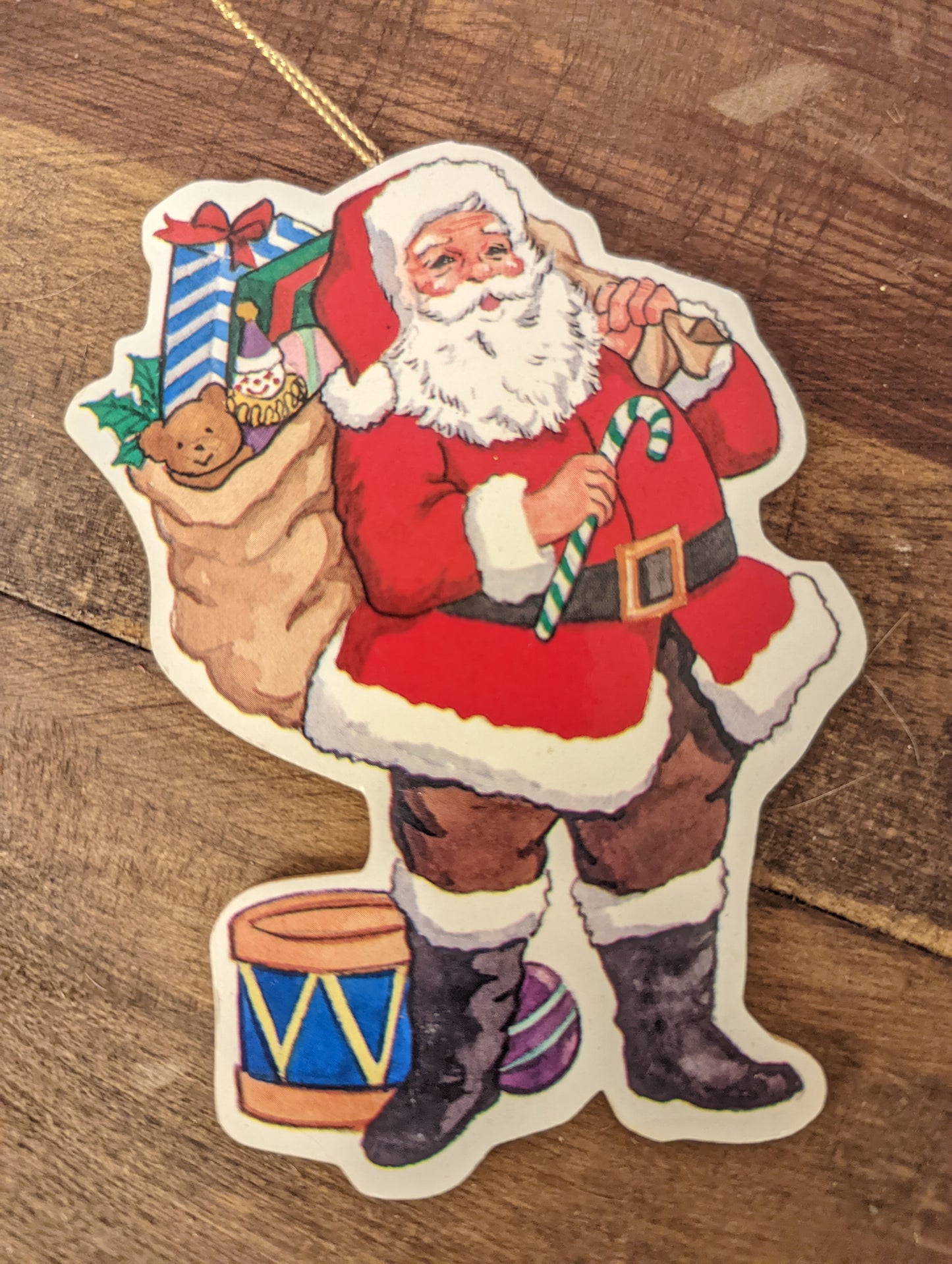 Vintage Santa Ornament
