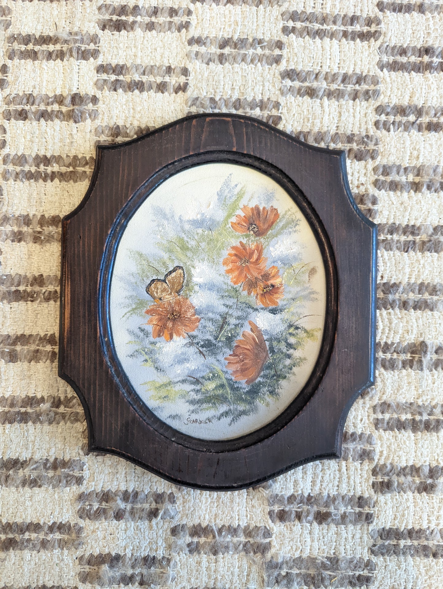 Painted Print in Wood Frame (8x10)