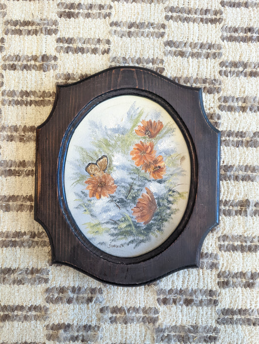 Painted Print in Wood Frame (8x10)