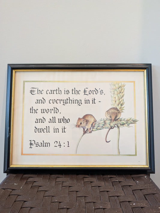 Mice with Bible Verse