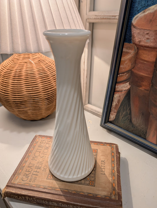 Milk Glass Vase