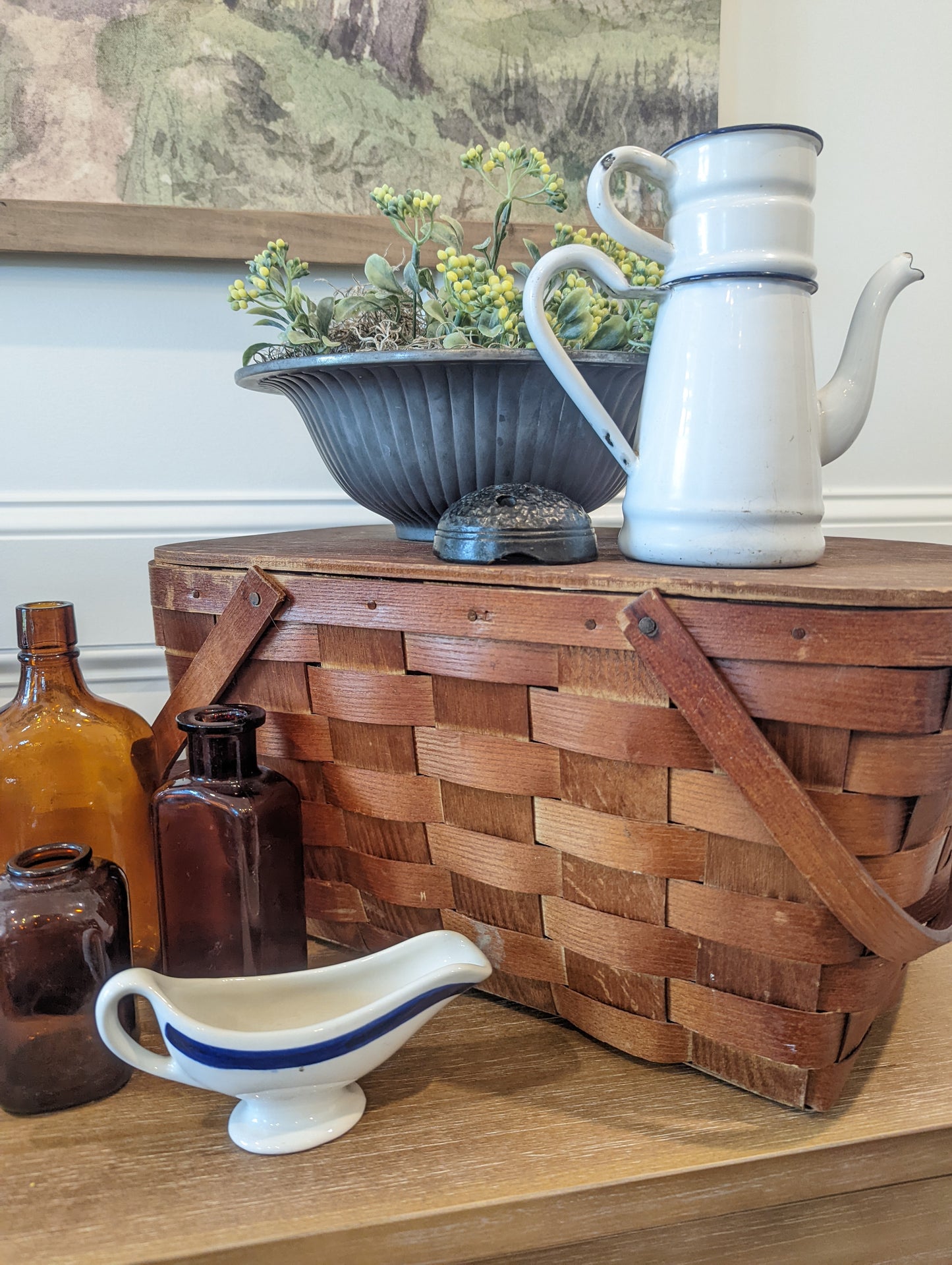 Large Picnic Basket 🧺