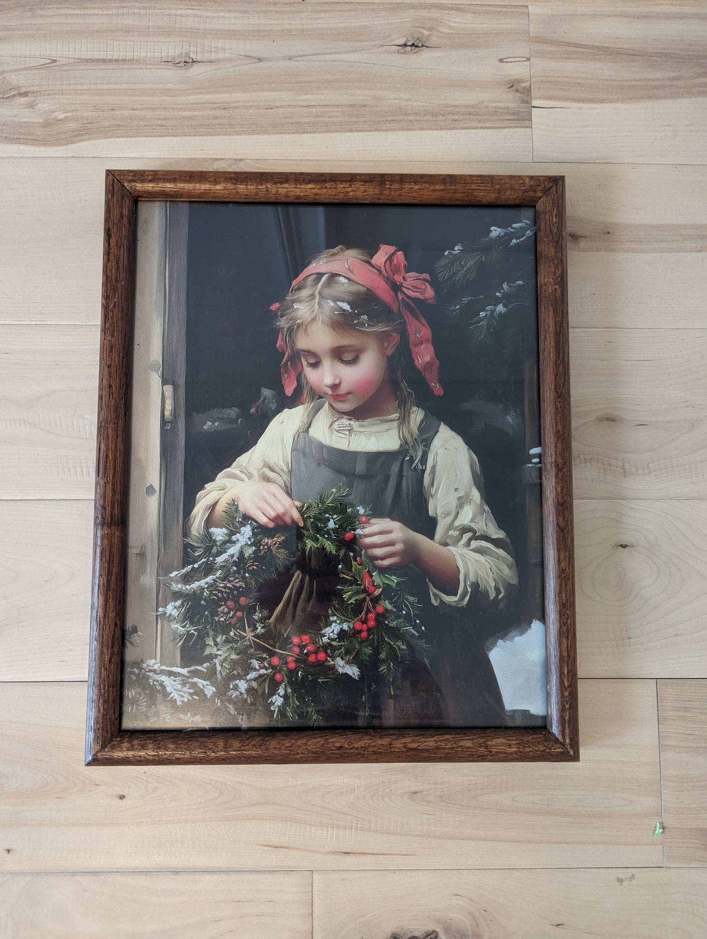 11x14 Little Christmas Girl