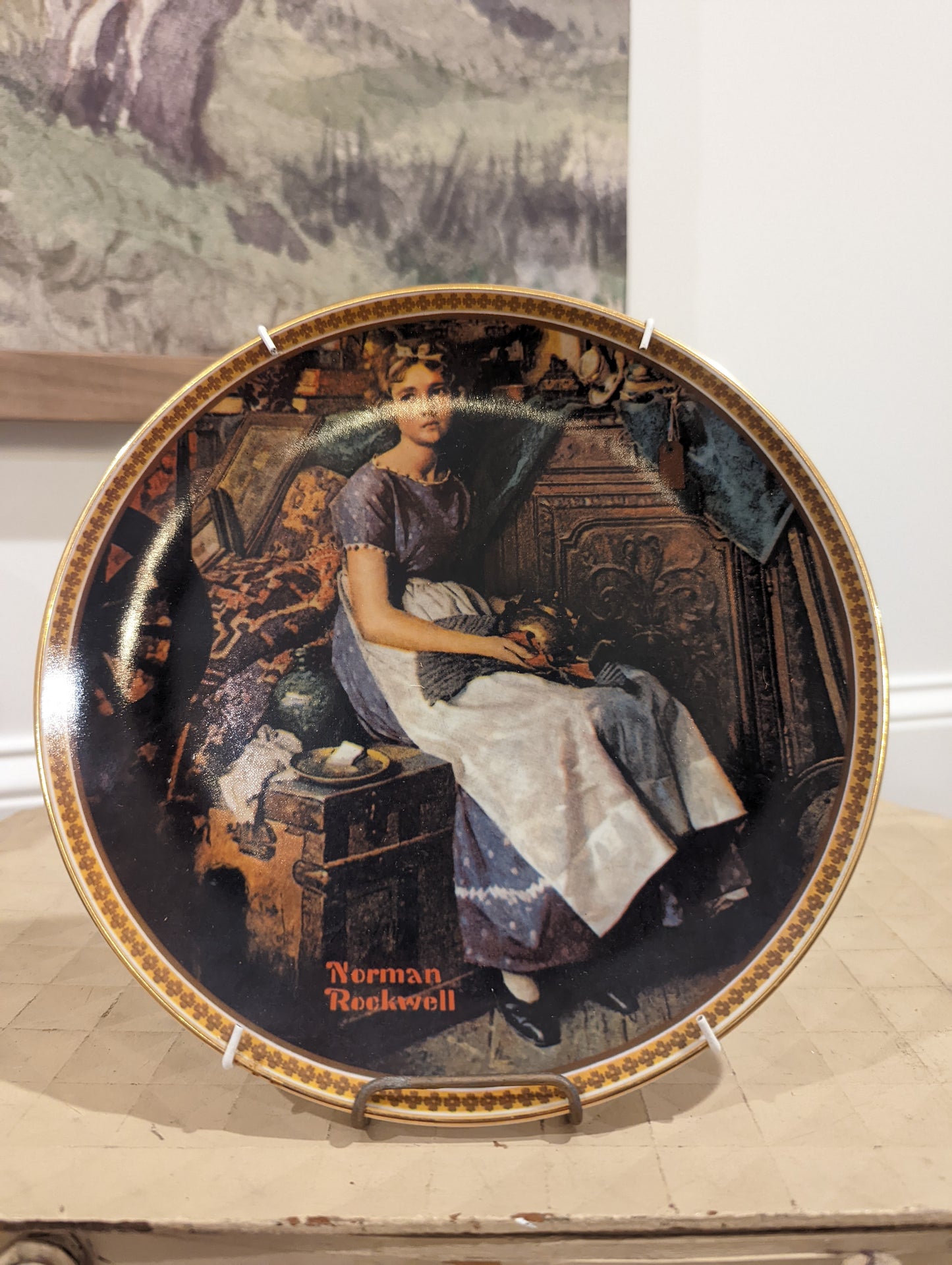 Norman Rockwell Decorative Plate