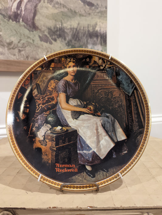 Norman Rockwell Decorative Plate