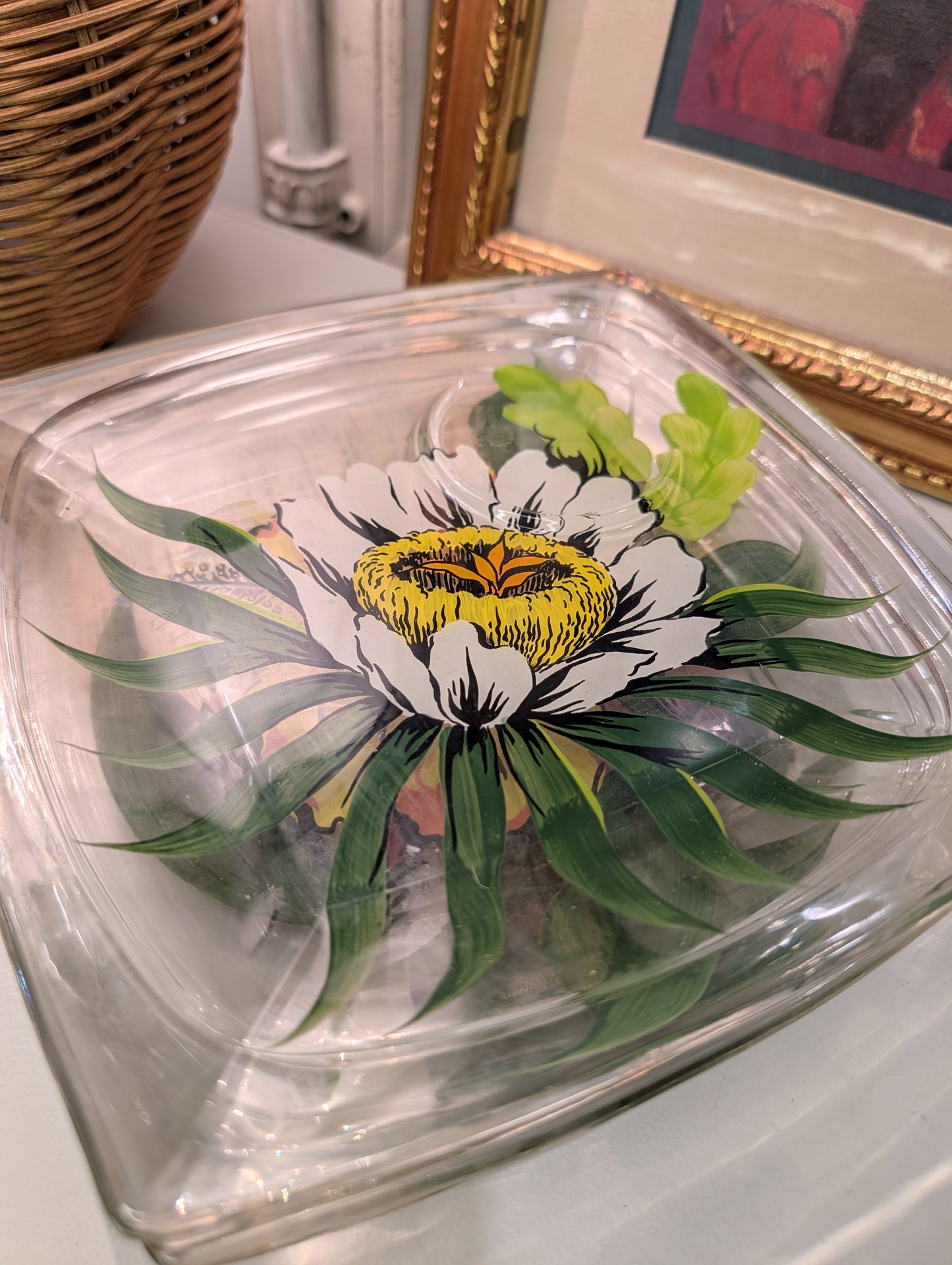 Hand Painted Snack Plates (Set of 4)