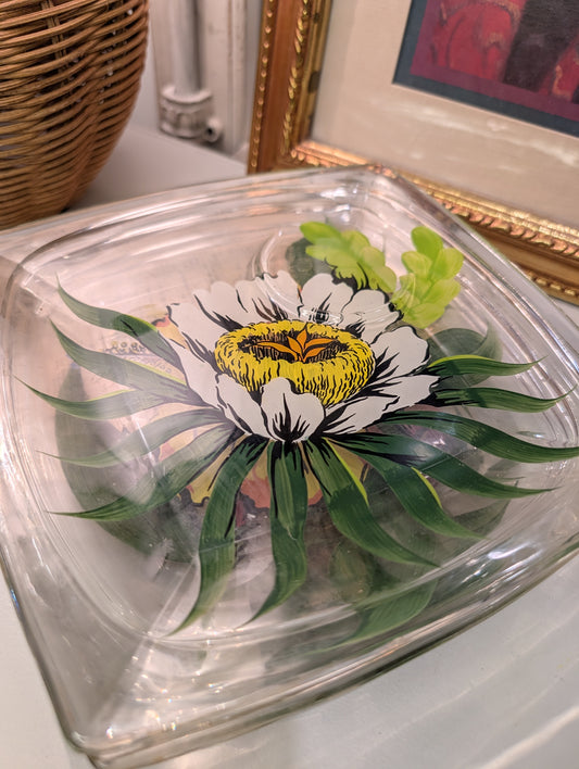 Hand Painted Snack Plates (Set of 4)