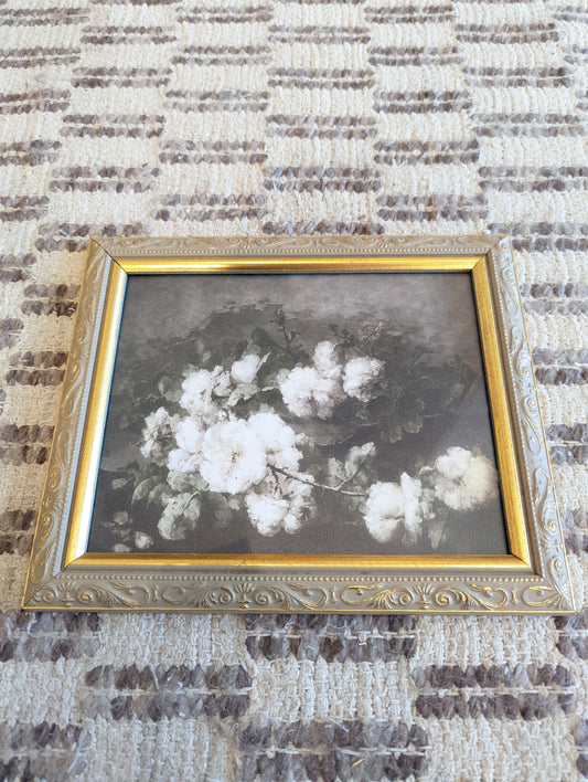 Floral in Gold Frame (8x10)