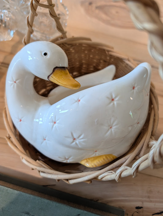 Ceramic Duck Planter