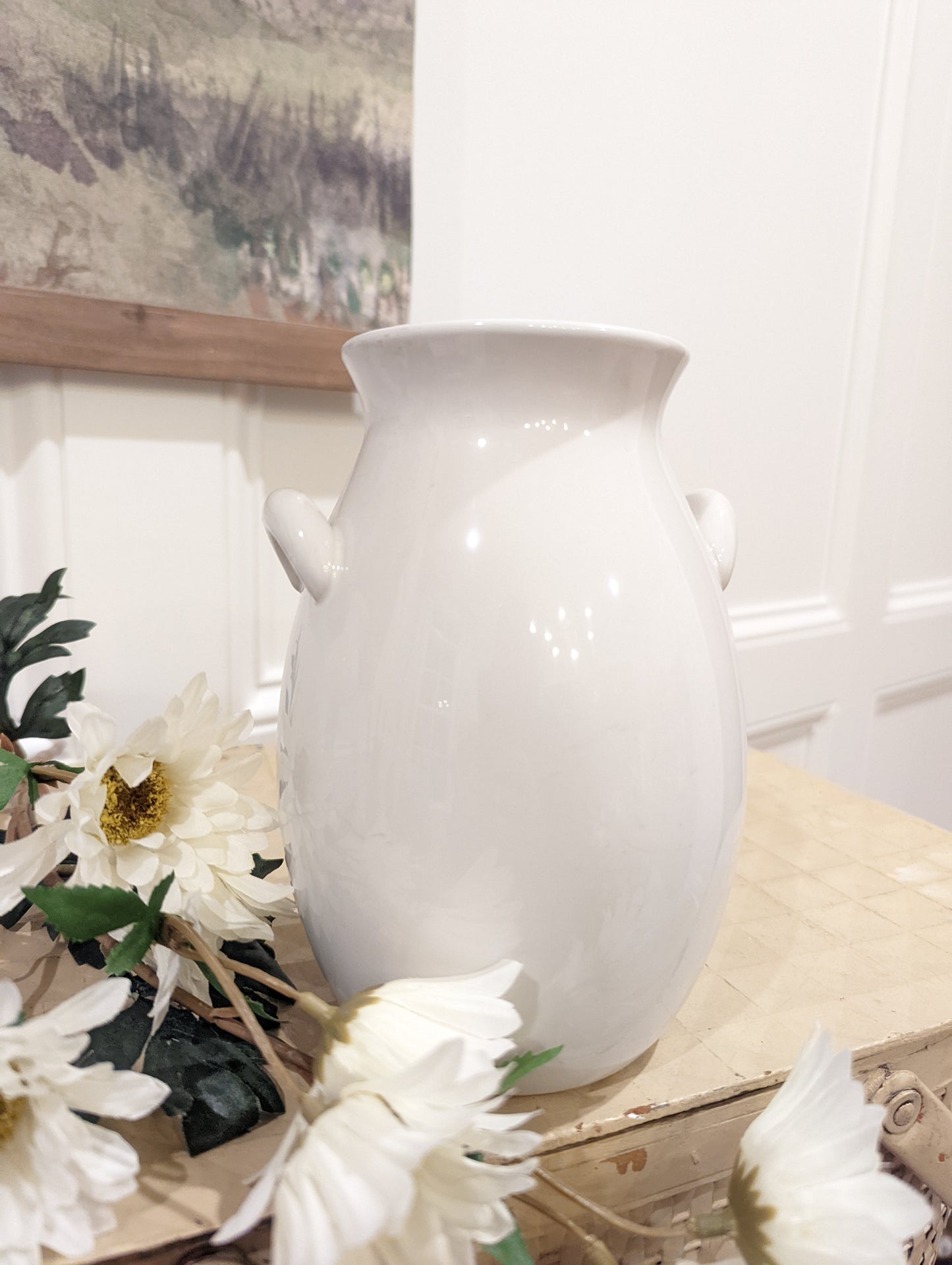White Vase