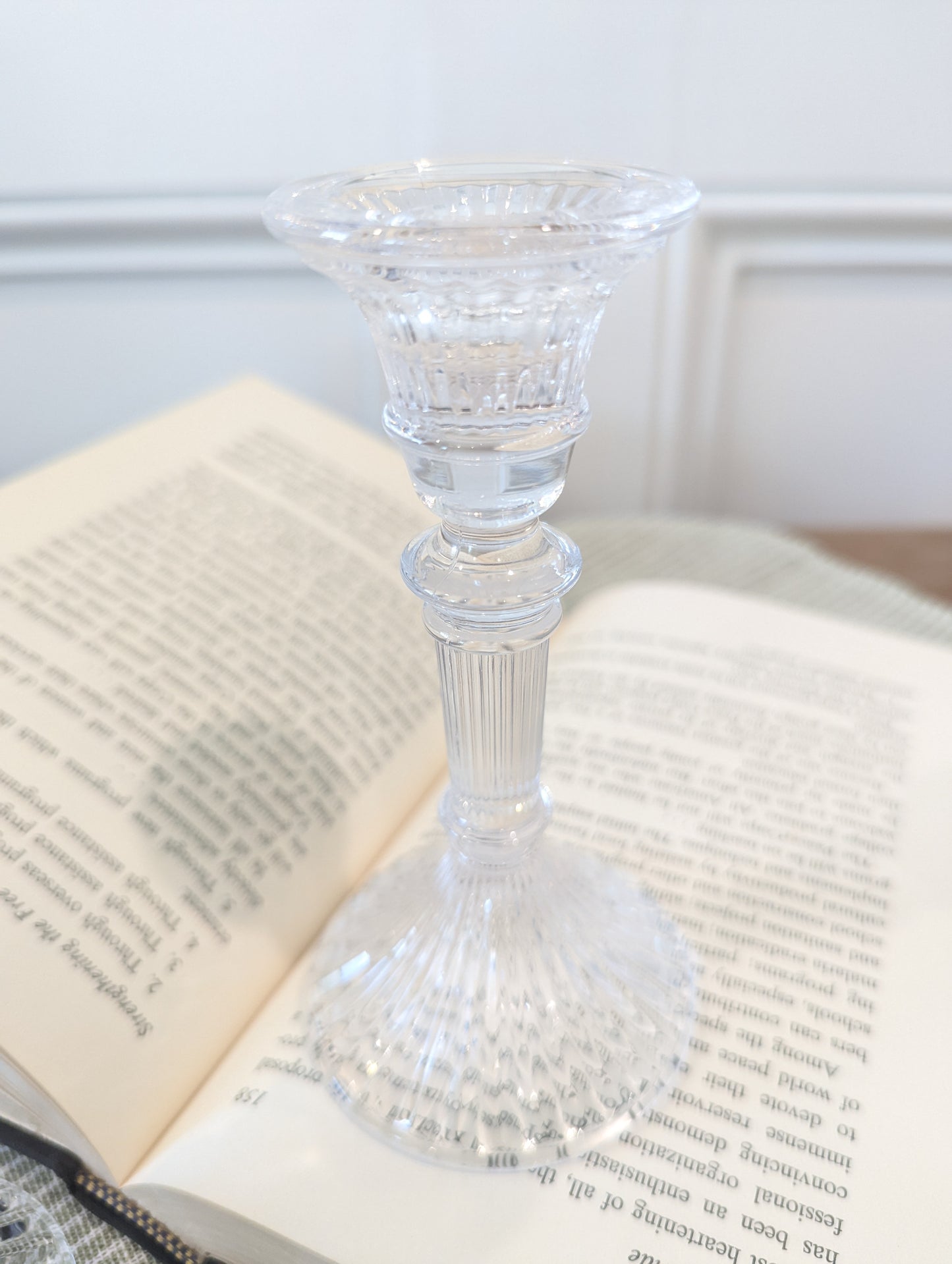 Lenox crystal candlestick holders (Set of 2)