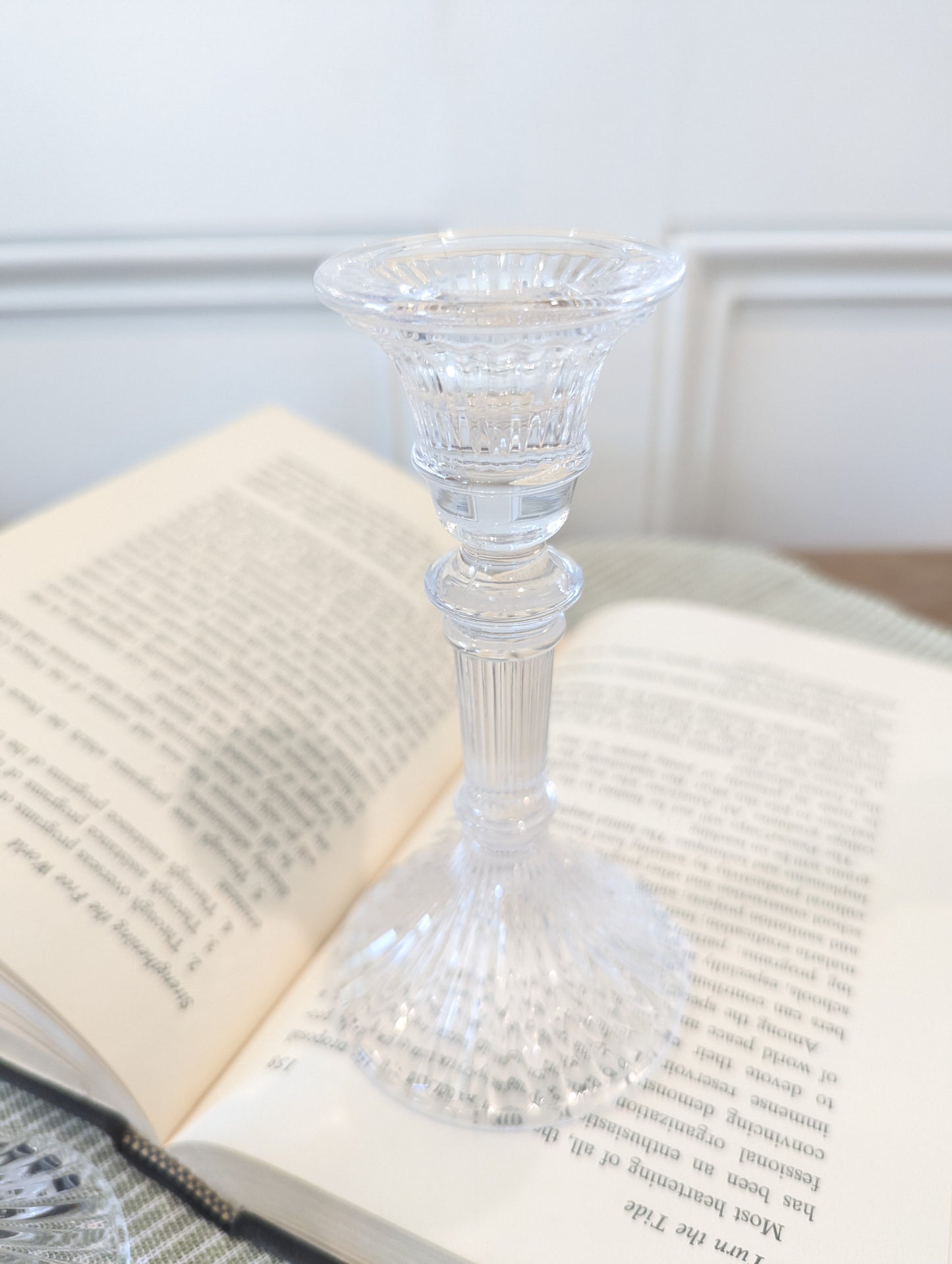 Lenox crystal candlestick holders (Set of 2)