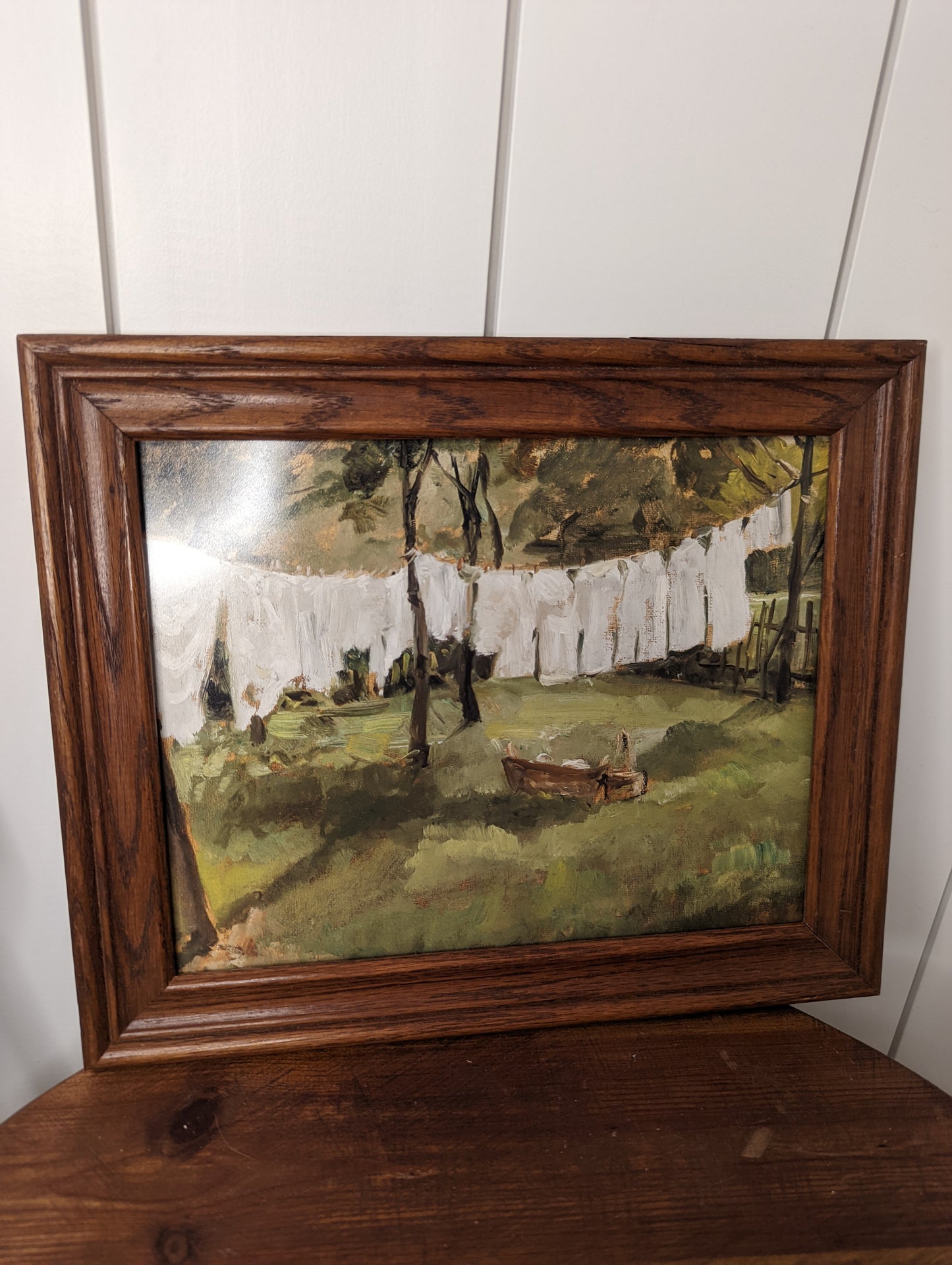 Laundry Print in Frame