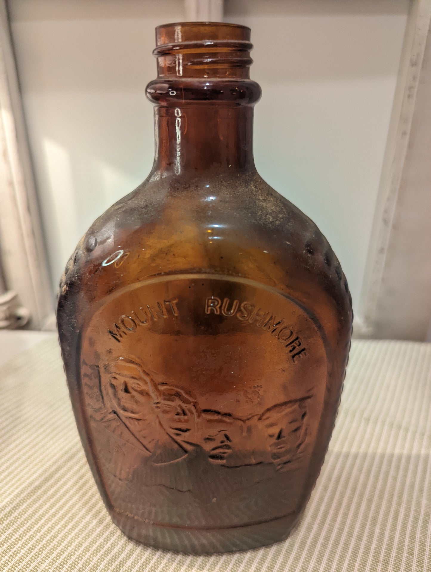 Mount Rushmore Syrup Bottle