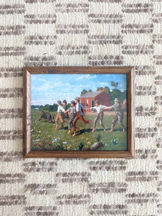 Kids Playing Red Rover (8x10)