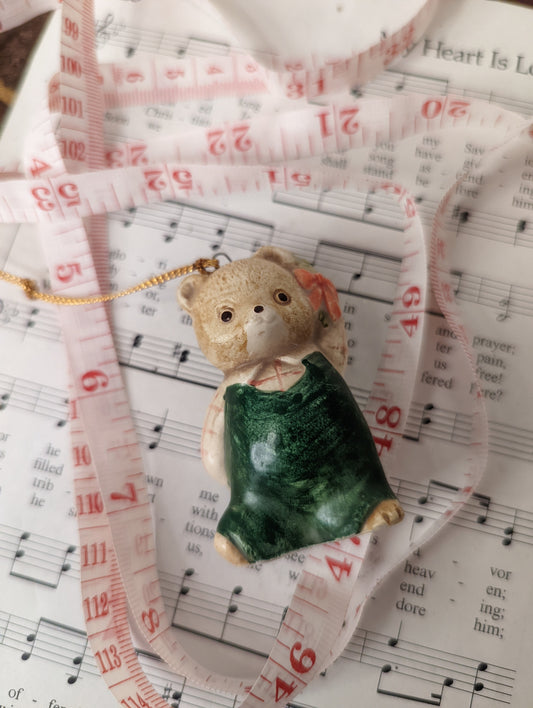 Vintage Bear Ornament