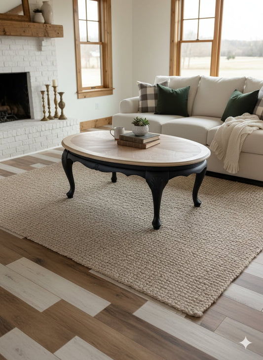 Coffee Table **Available** (General Finishes Lamp Black) Pickup at University Pickers in Huntsville, AL only