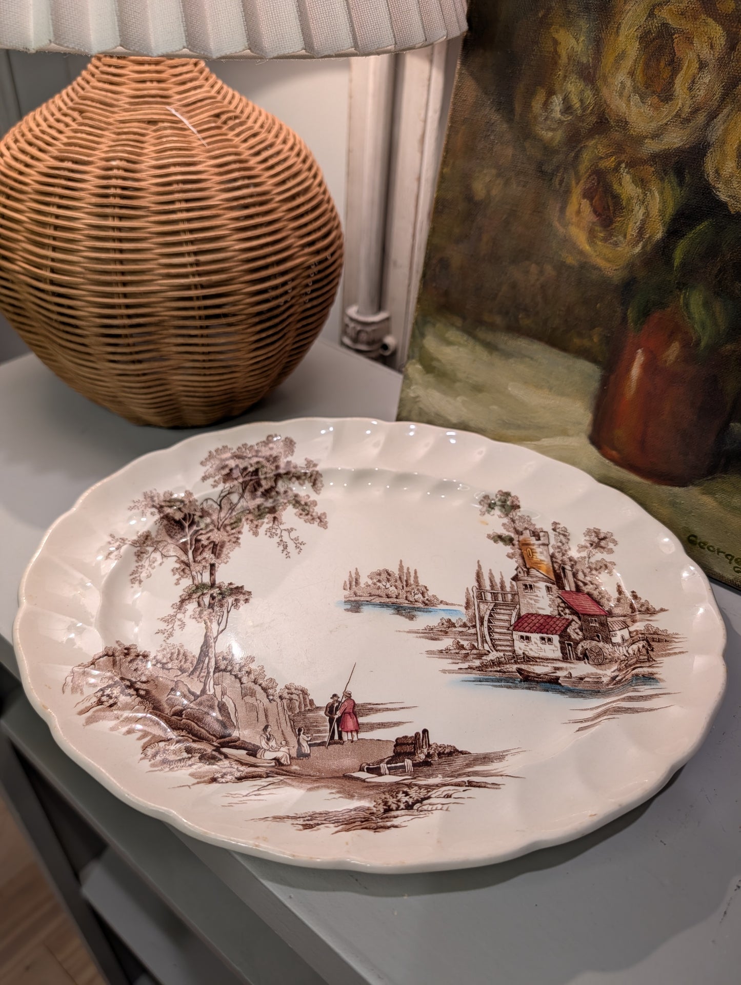 Johnson Brothers Old Mill Platter