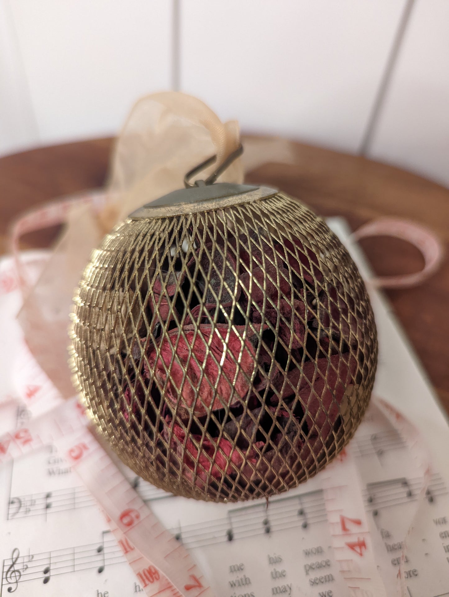 Vintage Gold Ornament