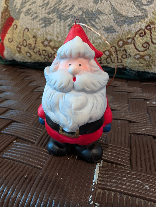 Vintage Santa Ornament
