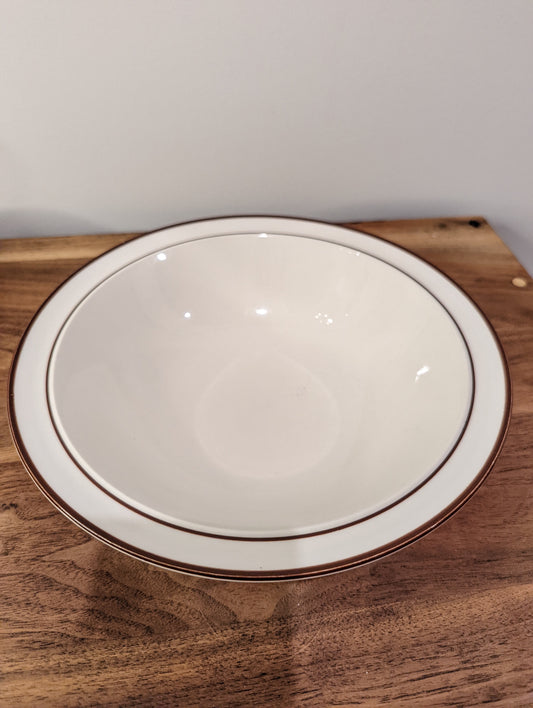 Brown Trim Bowl