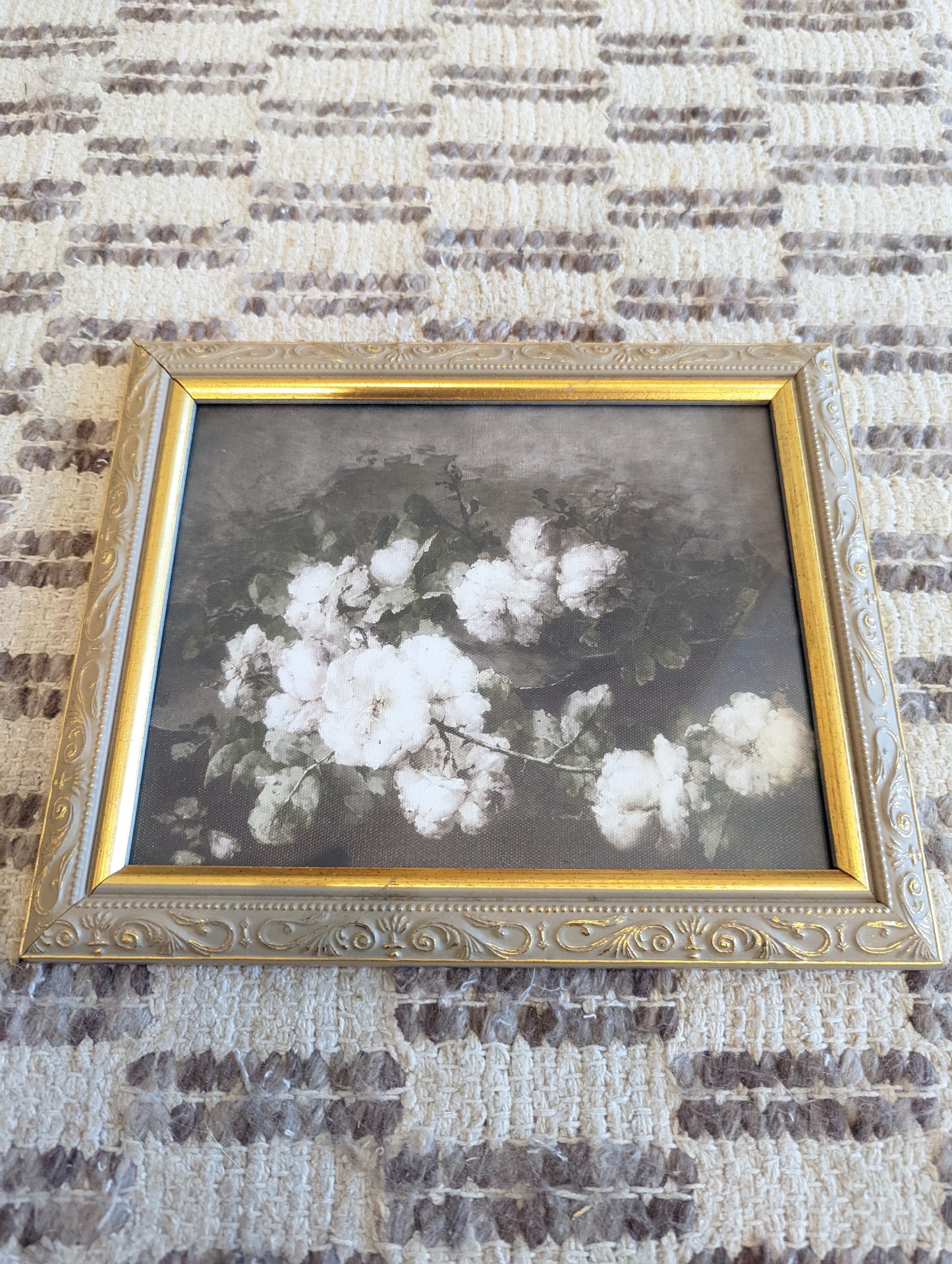 Floral in Gold Frame (8x10)