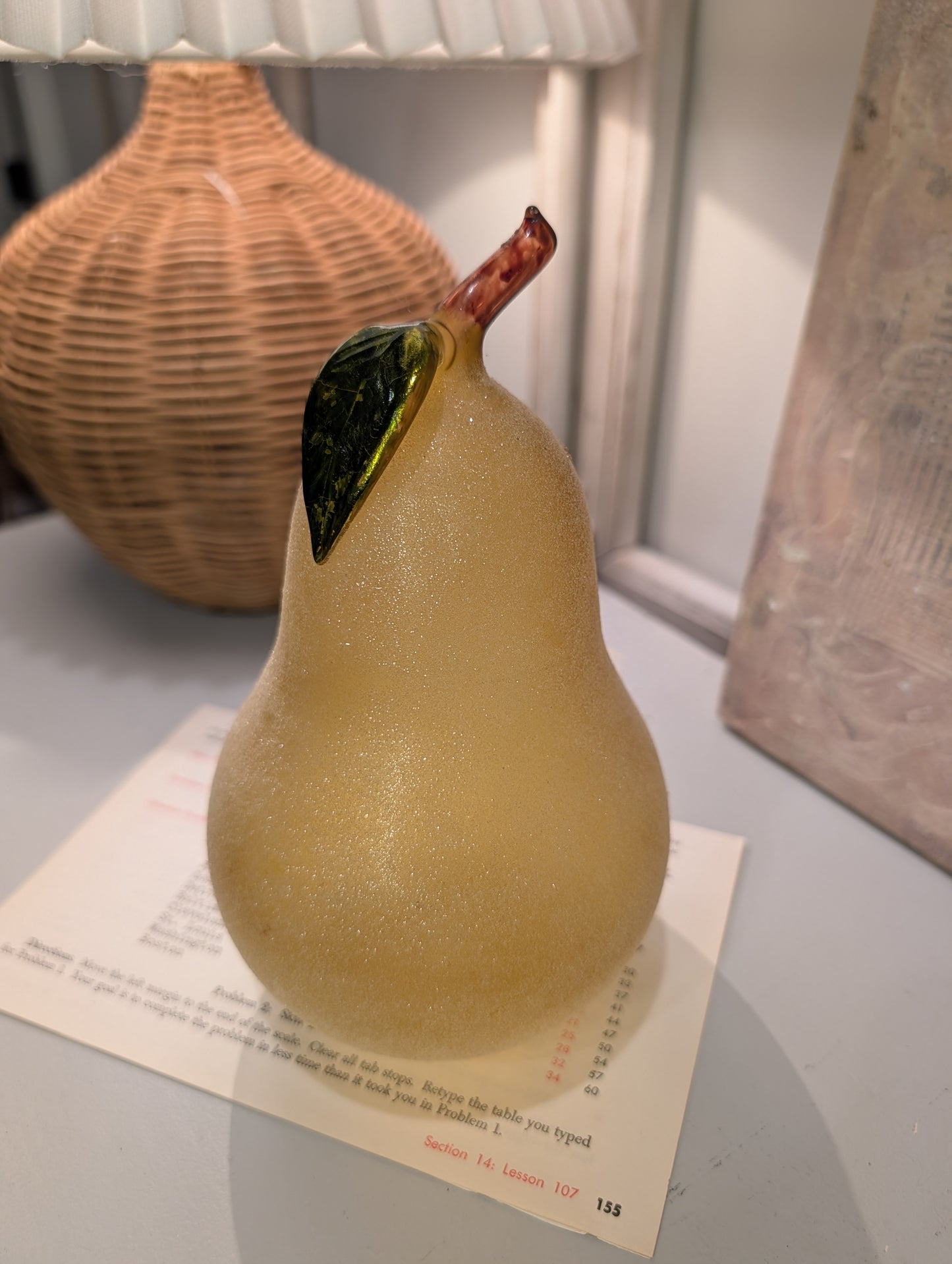 Glass Pear