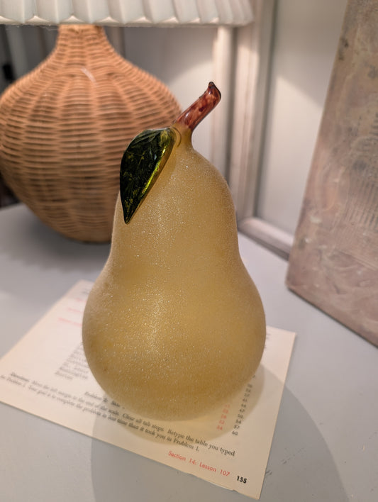 Glass Pear