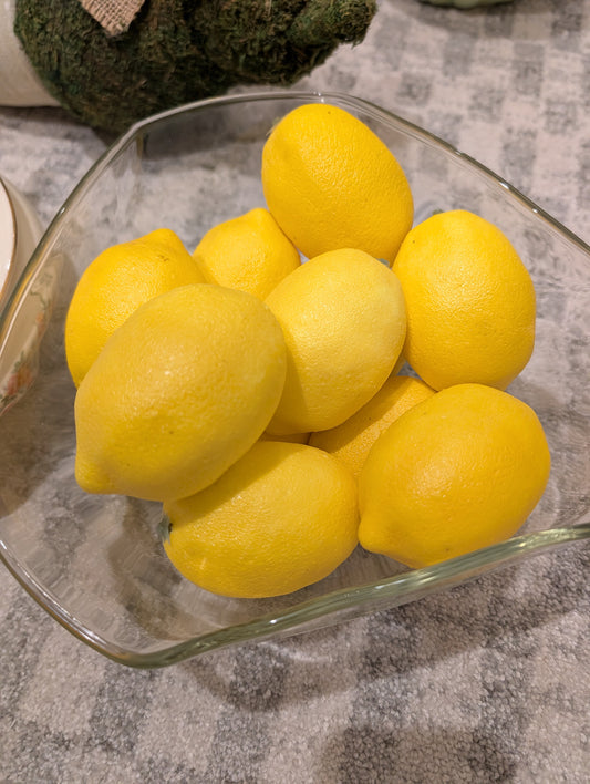 Bowl of Lemons