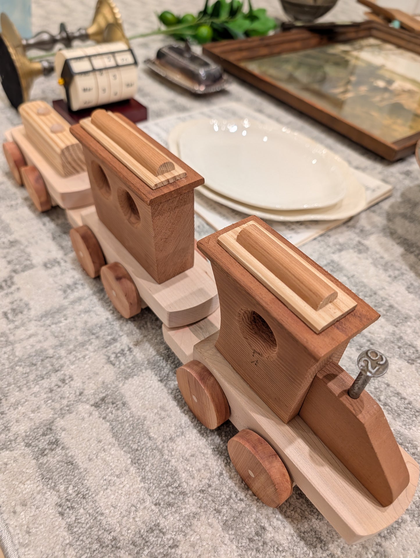 Toy Wood Train