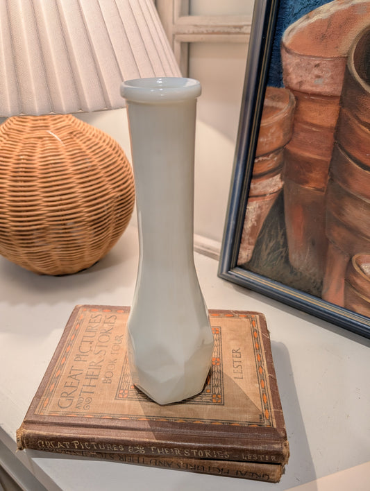 Milk Glass Vase